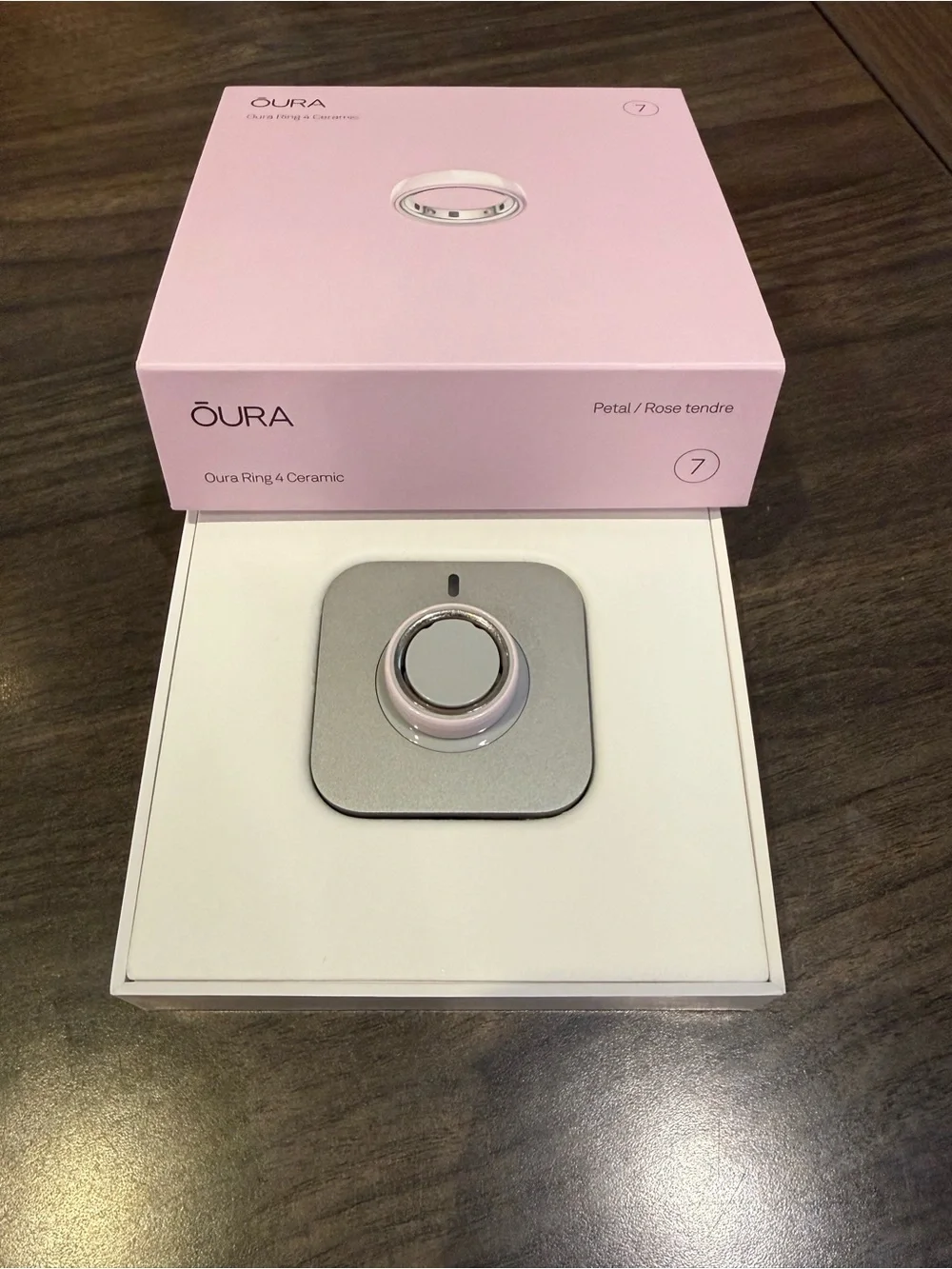 Oura Ring 4 Ceramic Size 7